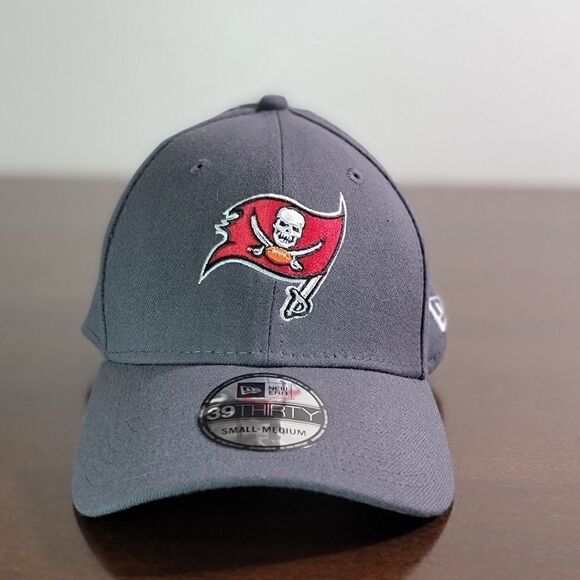New Era NFL Tampa Bay Bucaneers 39Thirty 3930 Gray Baseball Dad Hat Cap Unisex - Picture 4 of 10